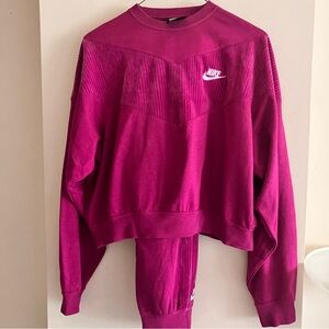 Nike Sweatsuit,Women,Bright Pink Color